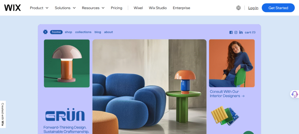 Wix – Best All-in-One Website Builder