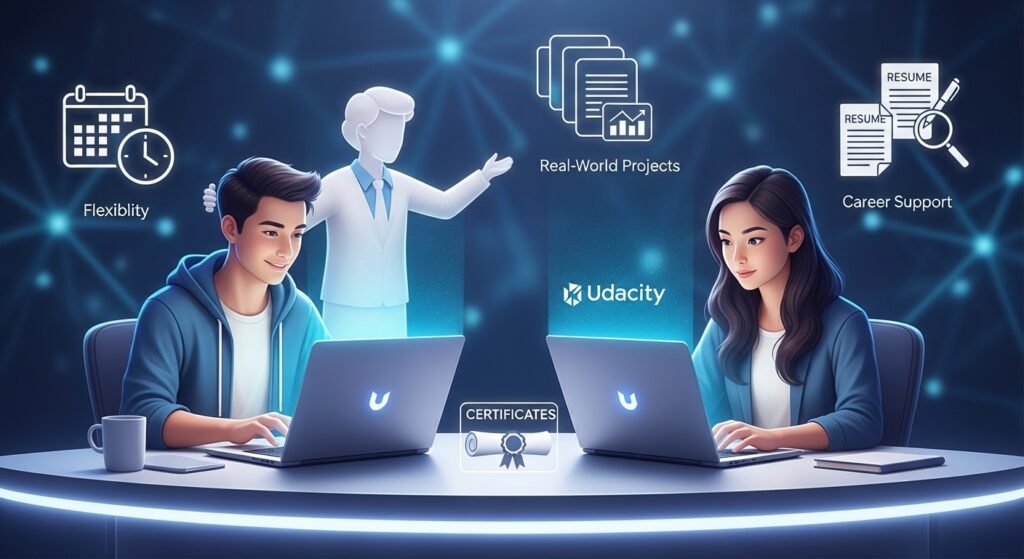 Key Features of Udacity Nanodegree Programs